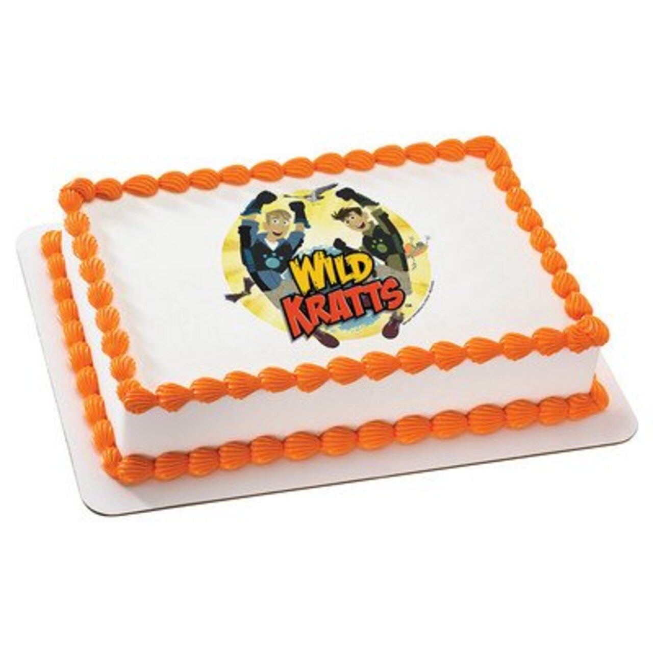 Whimsical Practicality Wild Kratts Edible Icing Image for 1/4 Sized Sheet Cake